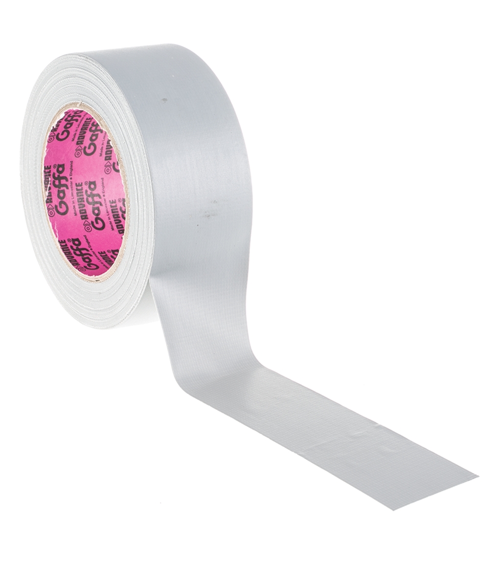 Advance Tapes AT200 Grey Matt Gaffa Tape, 50mm x 25m, 0.26mm Thick