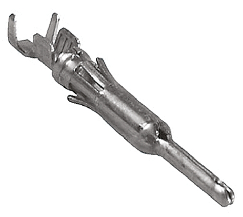 TE Connectivity Male Crimp Circular Connector Contact, Contact Size 16, Wire Size 22 → 18 AWG