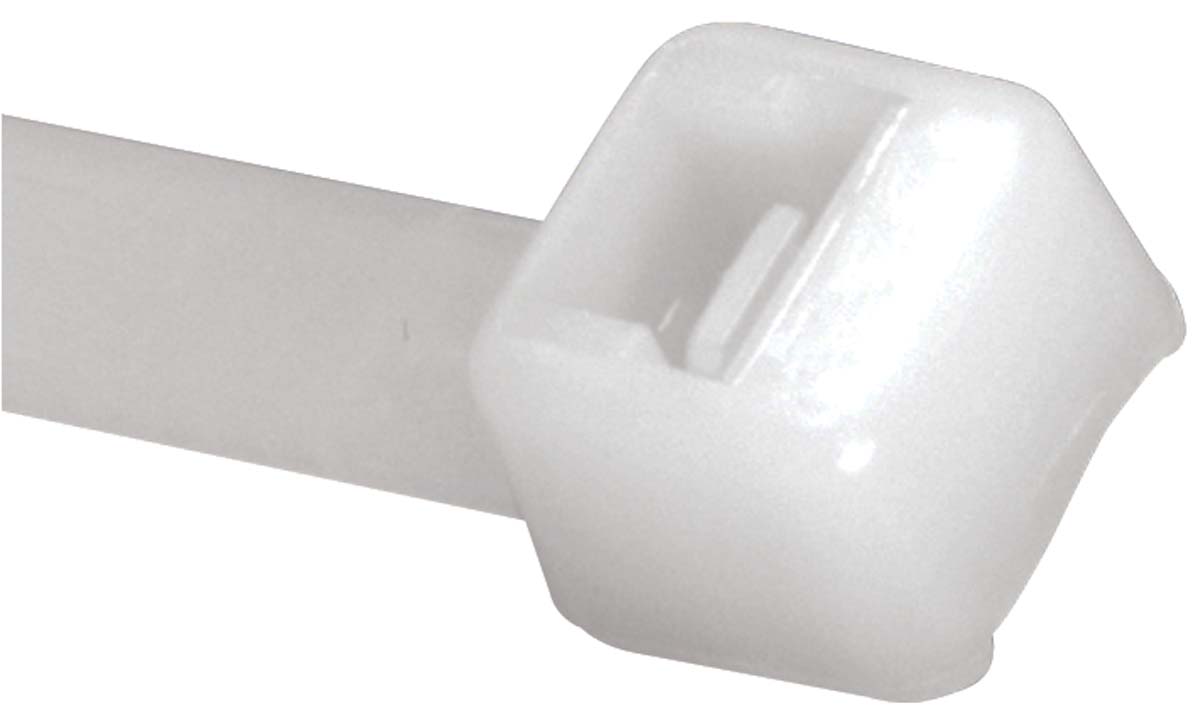 Panduit Cable Tie, Locking Cable Tie, 71mm x 1.8 mm, Natural Nylon, Pk-1000