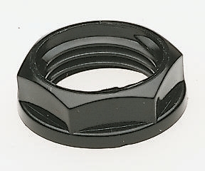 CMP Black Nylon Cable Gland Locknut, PG29 Thread