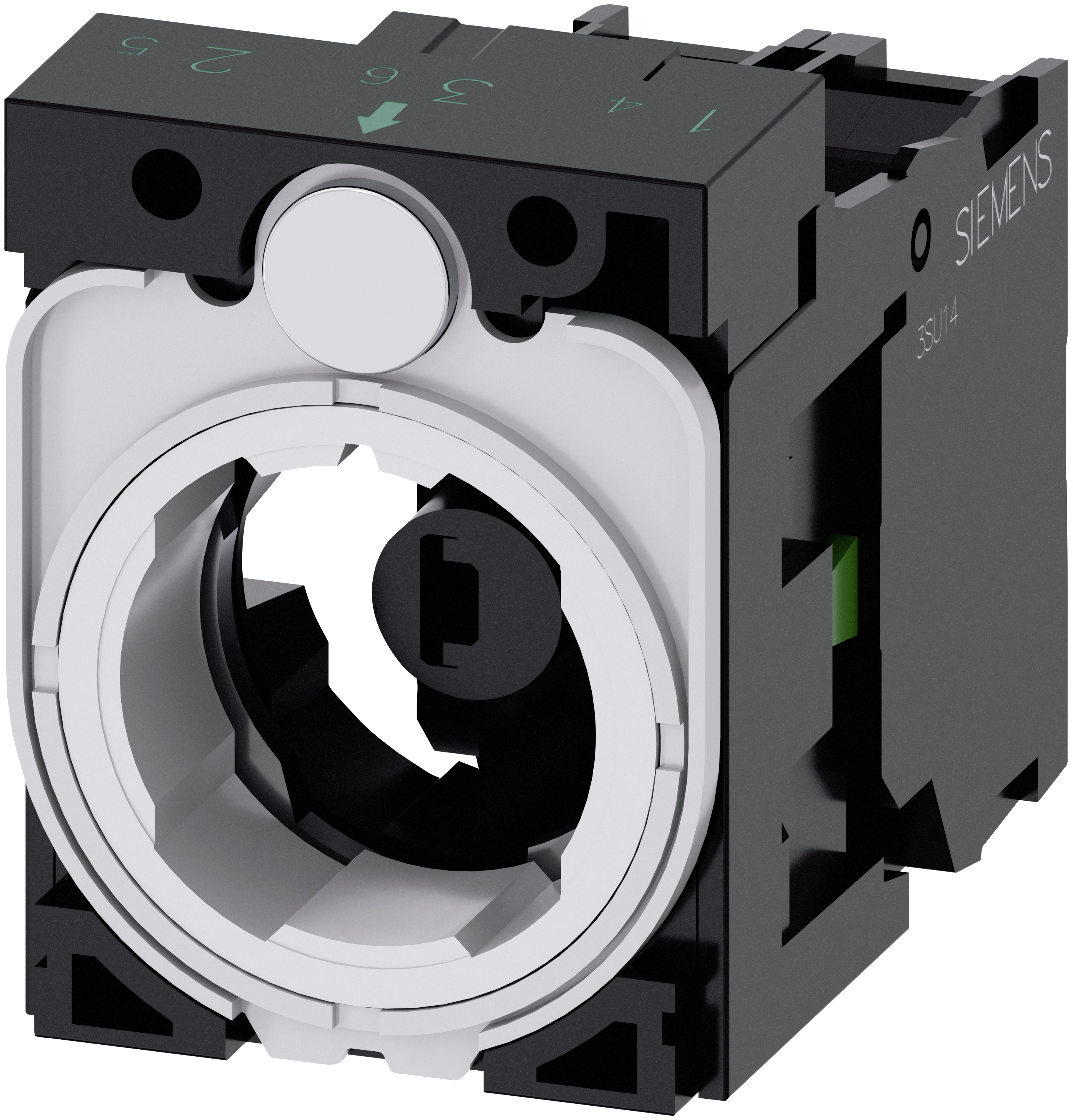 Siemens SIRIUS ACT 3SU15 Series Contact & Light Block, 6 → 24V ac/dc, 1NO