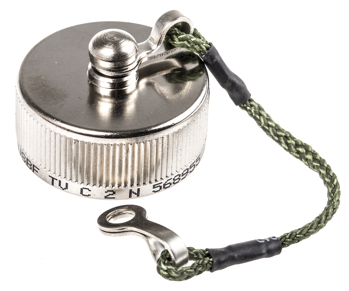 Amphenol Socapex, USBF TV Dust Cap for use with USBFTV Square Flange Receptacles