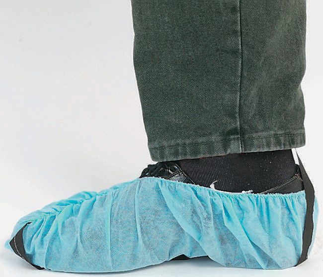 RS PRO Blue Anti-Slip Over Shoe Cover, One Size, 50 pack