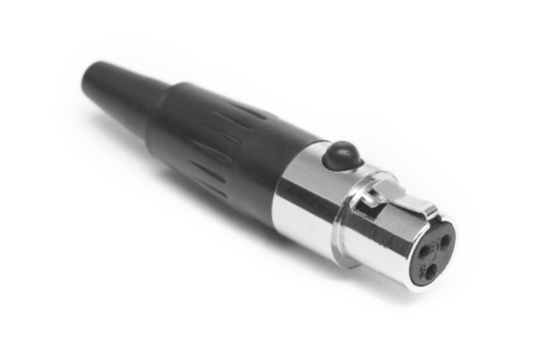 Amphenol Industrial Cable Mount XLR Connector, Female, IP00, 50 V, 5 Way, Nickel Plating