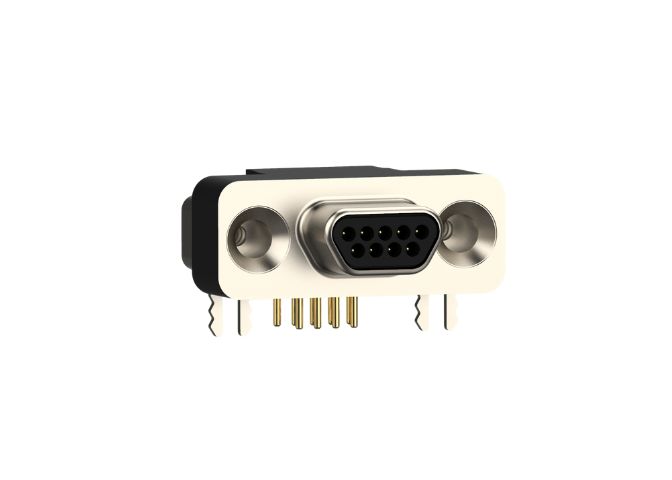 Norcomp 581 25 Way Right Angle Panel Mount D-sub Connector Plug, 1.27mm Pitch