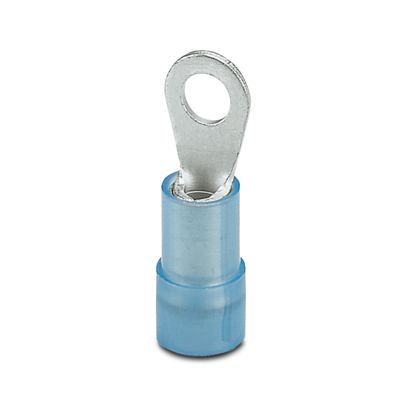 Phoenix Contact Insulated Ring Terminal, M3.5mm Stud Size, Blue