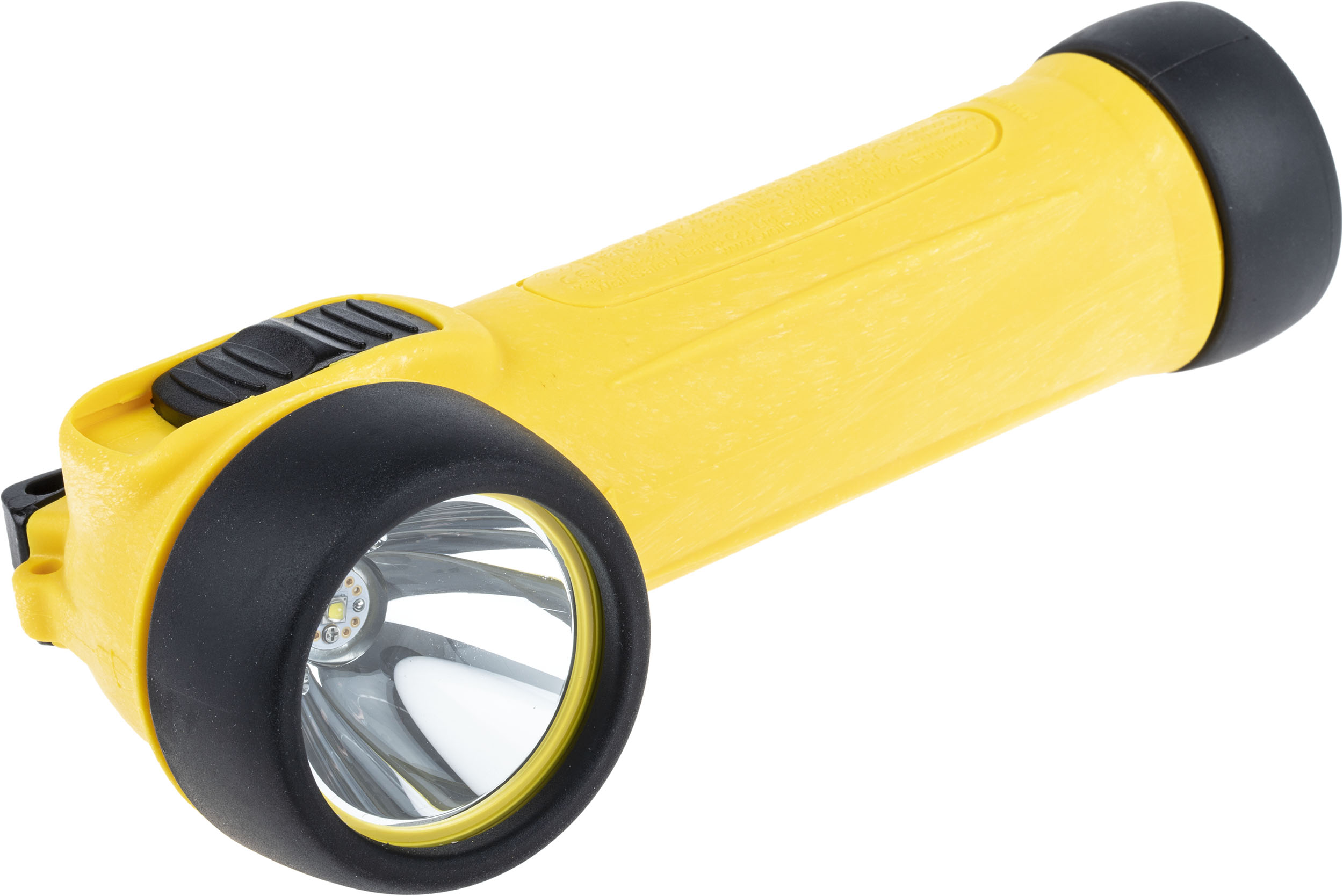 Wolf Safety ATEX, IECEx LED Torch Yellow 130 lm, 195 mm