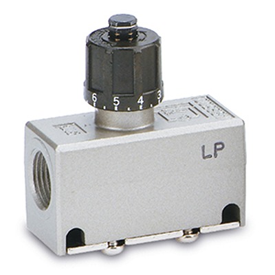 SMC EAS Series Threaded Pneumatic Silencer & Exhaust Restrictor Function Fitting, R 1/4 Inlet Port, 2mm Tube Inlet