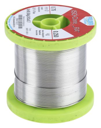 Felder Lottechnik Wire, 0.75mm Lead Free Solder, 217°C Melting Point