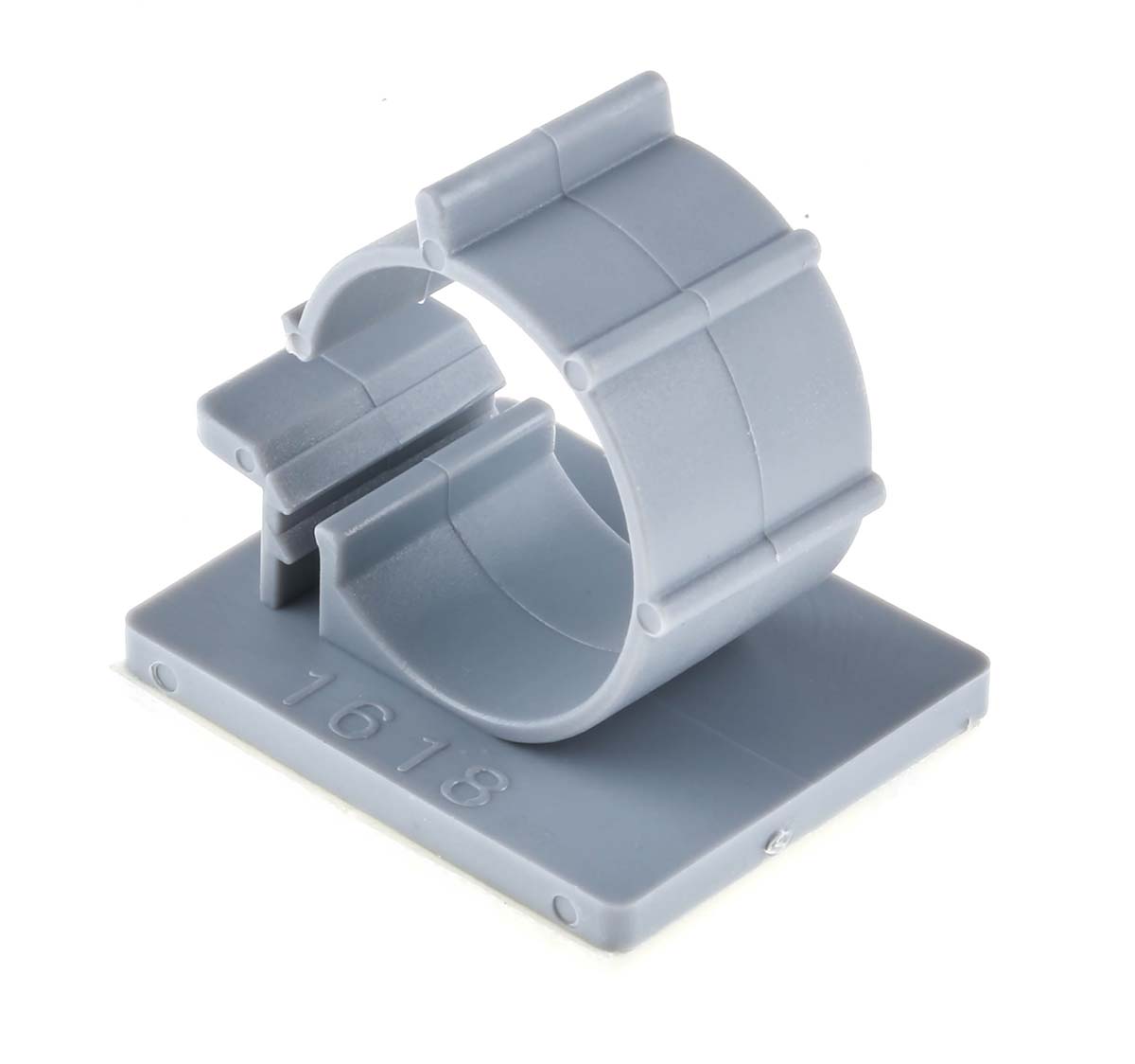 RS PRO Grey Nylon cable clamp, 18mm Max. Bundle