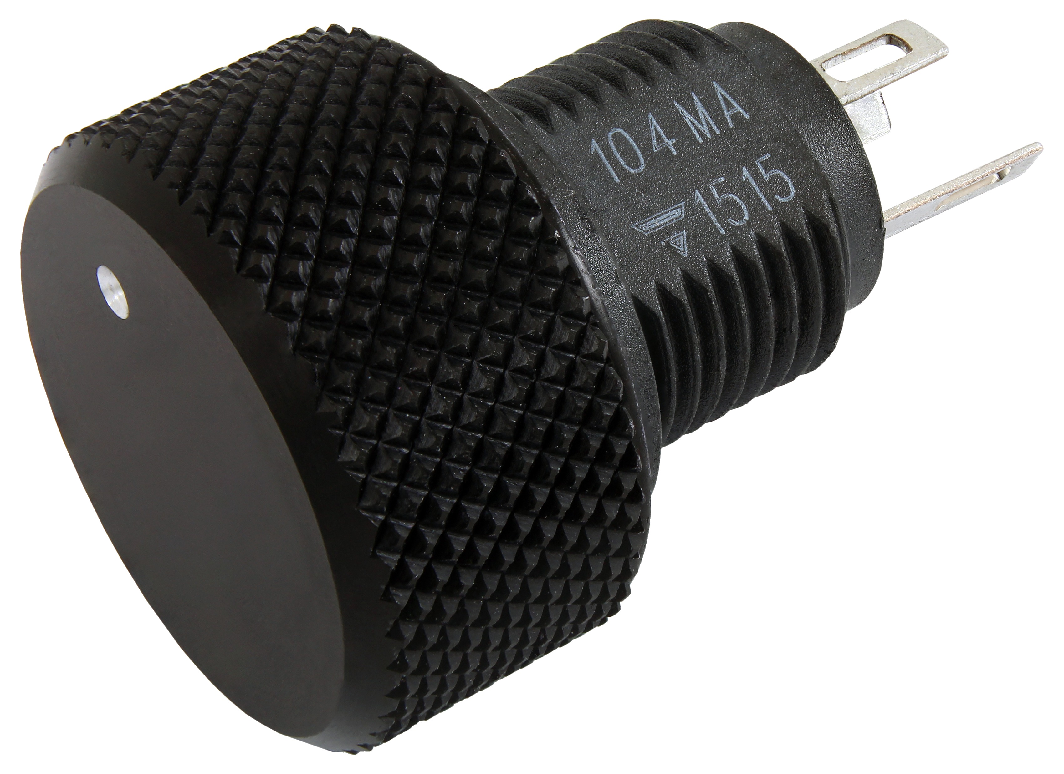 Vishay P16 4.7kΩ Rotary Potentiometer 1-Gang Panel Mount, P16NM472MAB15CV1D