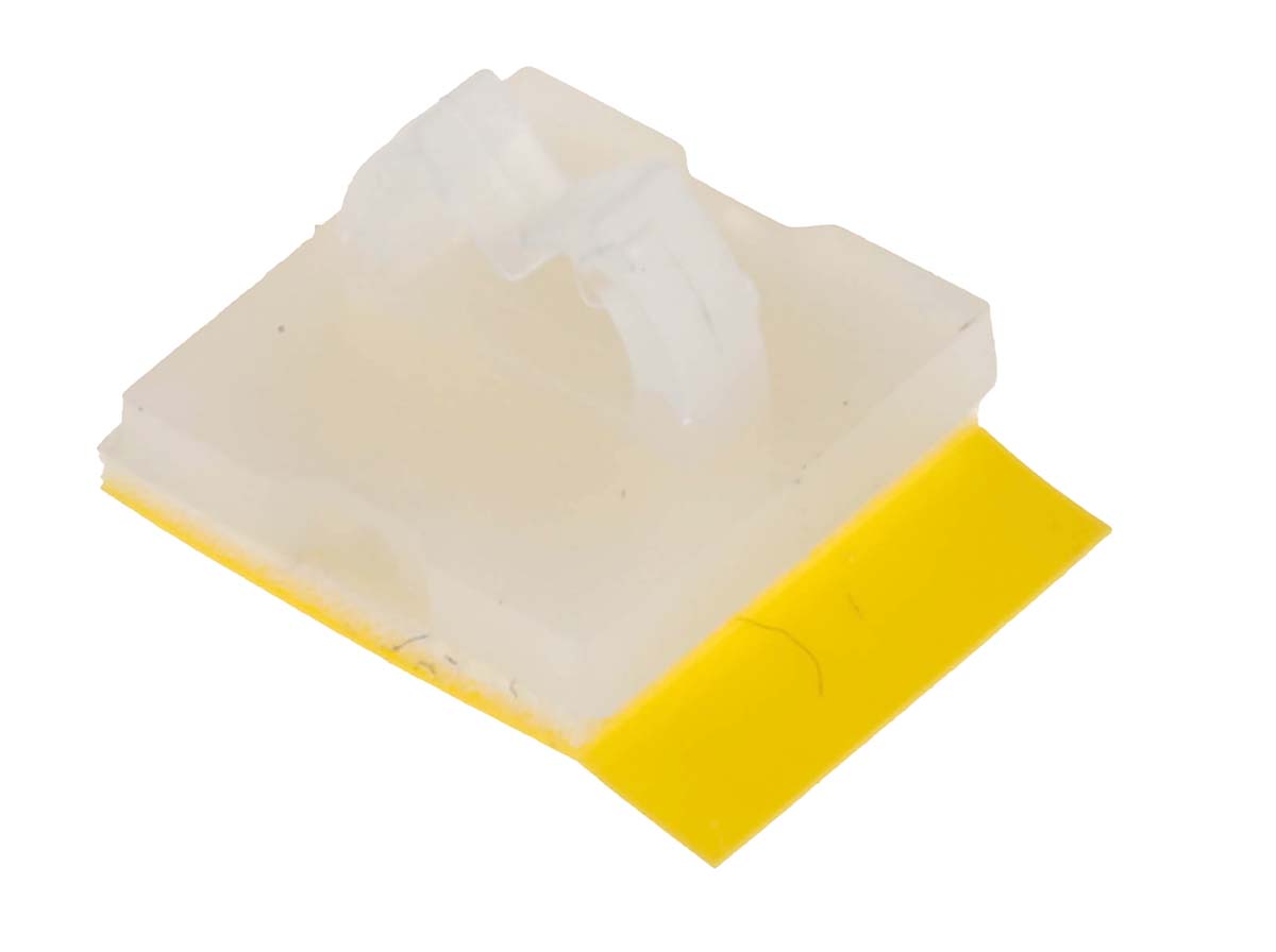 RS PRO Natural Nylon cable clamp