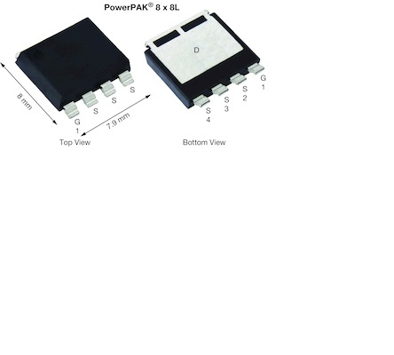 Vishay N-Channel 80 V Type N-Channel MOSFET, 299 A, 80 V, 4-Pin PowerPAK (8x8L) SIJH800E-T1-GE3