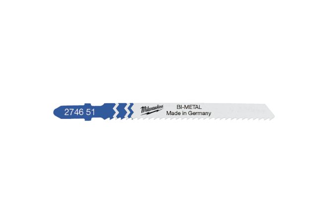 Milwaukee 75mm Cutting Length Jigsaw Blade, Pack of 5