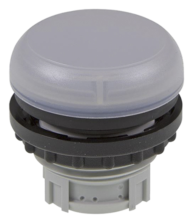 Eaton White Pilot Light Head, 22.5mm Cutout M22 Series