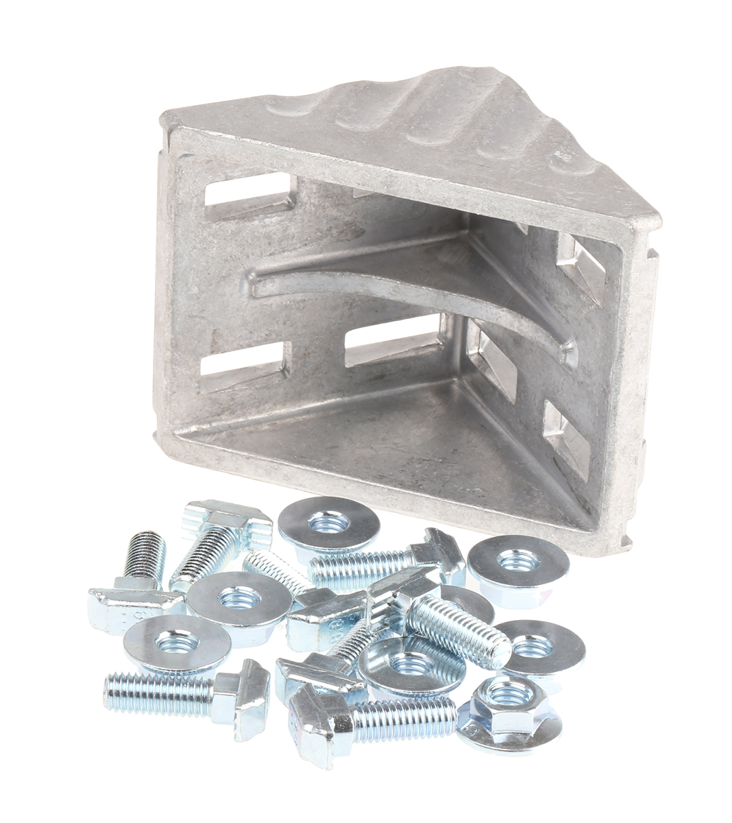 Bosch Rexroth M8 Angle Bracket, Connecting Component, Strut Profile 80 mm, Groove Size 10mm