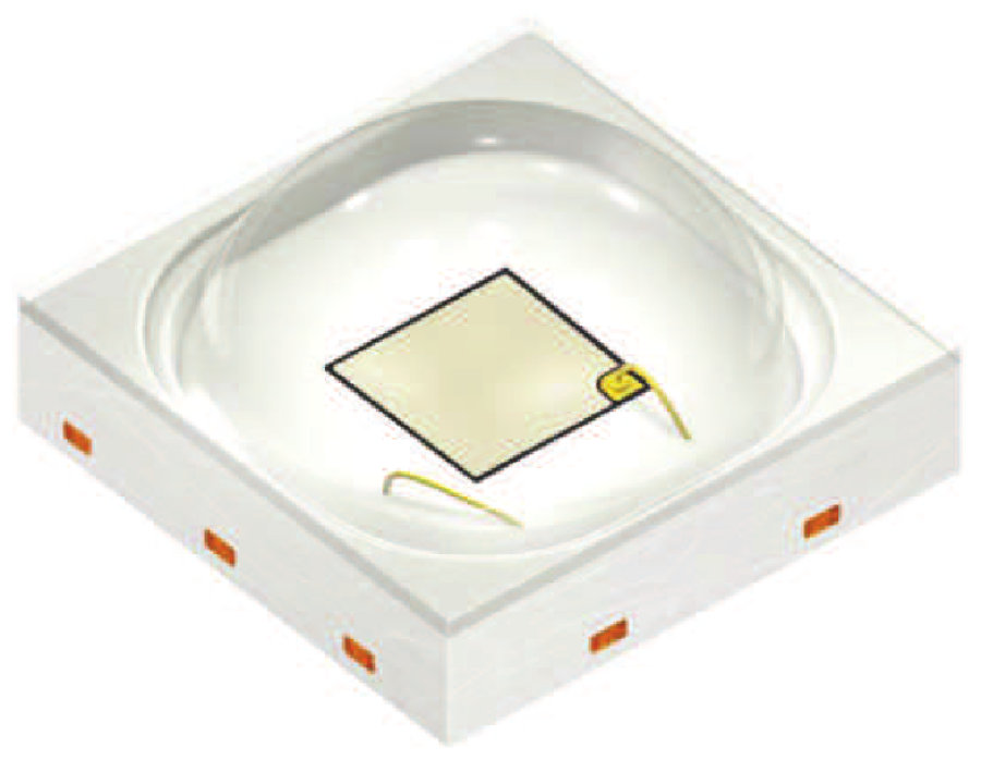 ams OSRAM2.93 V Blue LED  SMD, OSCONIQ P 3030 GB QSSPA1.13-HYJX-B1B4-1
