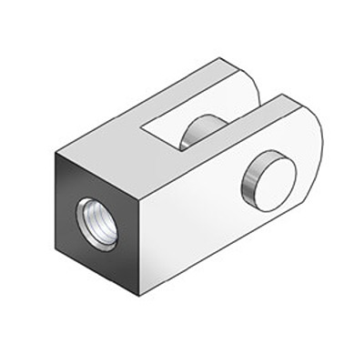 SMC Double Knuckle Joint Y-G05SUS, For Use With Compact Cylinder