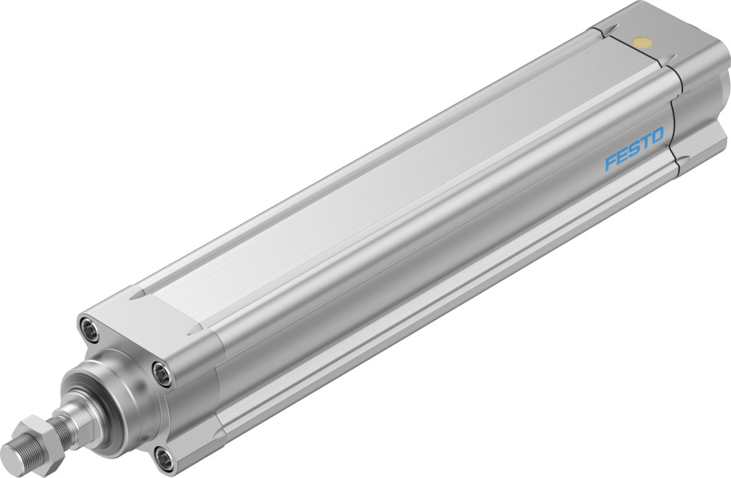 Festo Rod Linear Actuator, 100mm, 500kg, 670mm/s, 8022593