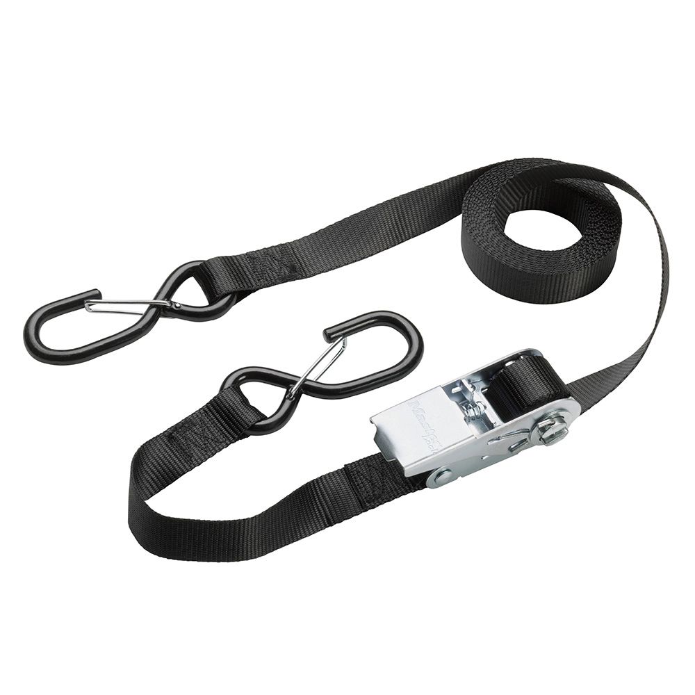 Master Lock 5m Hook to Eye Ratchet Strap, 25mm Wide