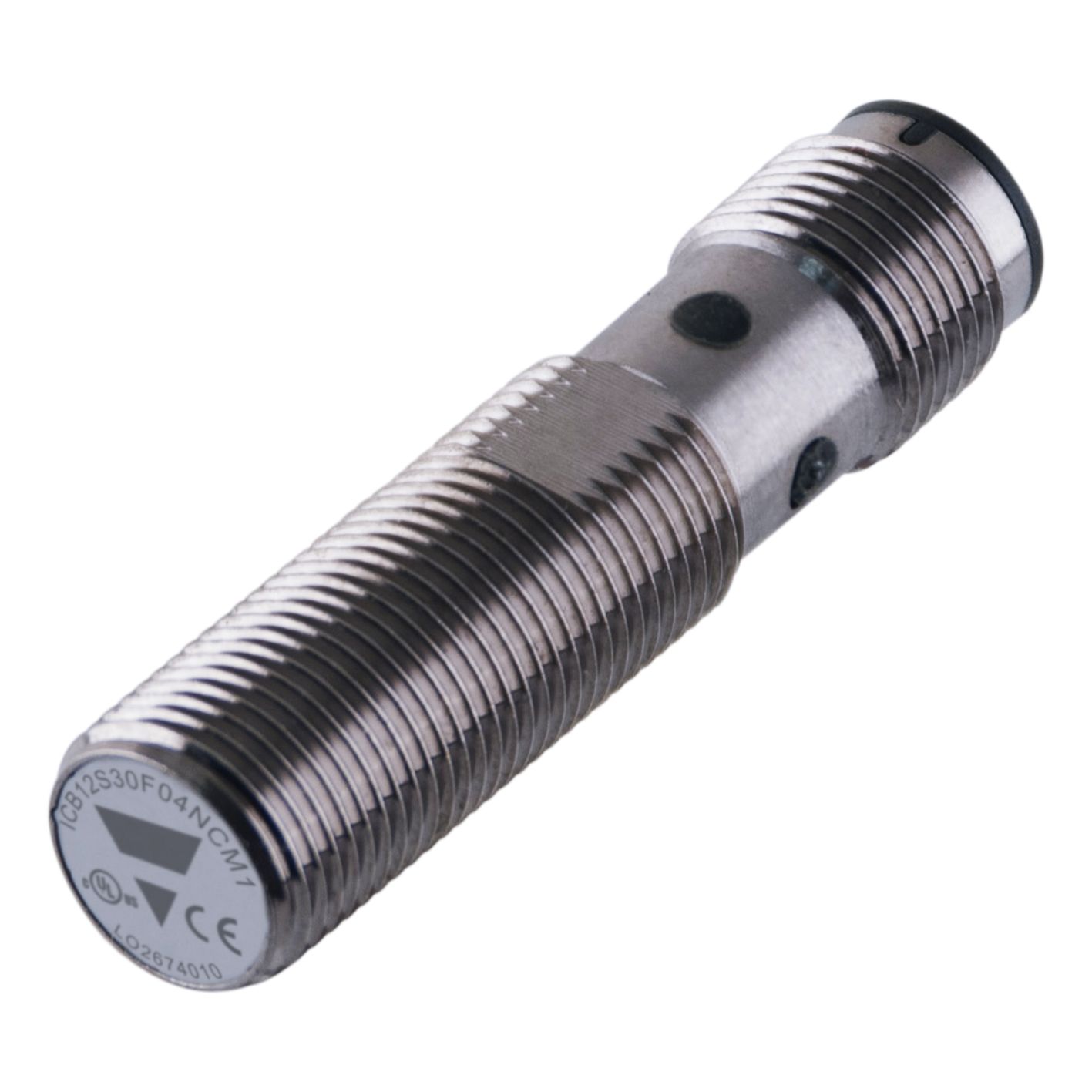Carlo Gavazzi Inductive Threaded Barrel Proximity Sensor, M12, 4 mm Detection, PNP NO, 10 → 36 V dc