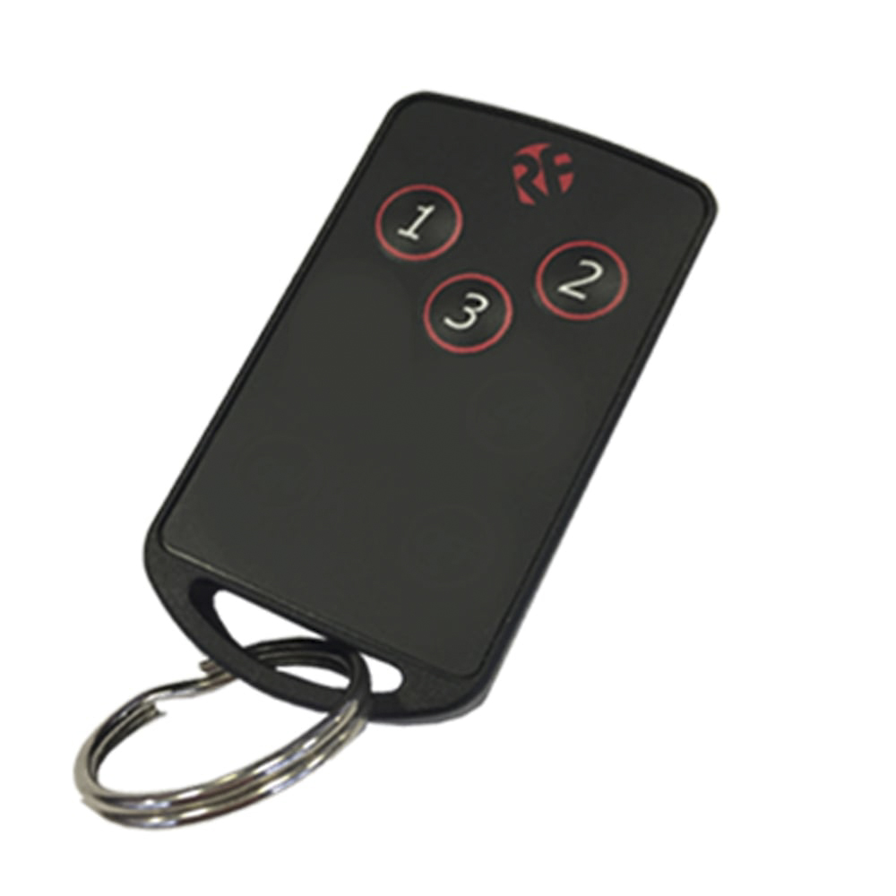 RF SolutionsFOBLOQF-4T3 3 Button Remote Key, 433.92MHz