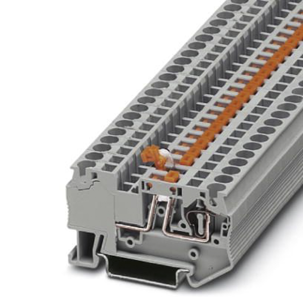 Phoenix Contact 3038875 ST 4-MT Series Grey, 0.08 → 6mm², Single-Level, Spring Clamp Termination