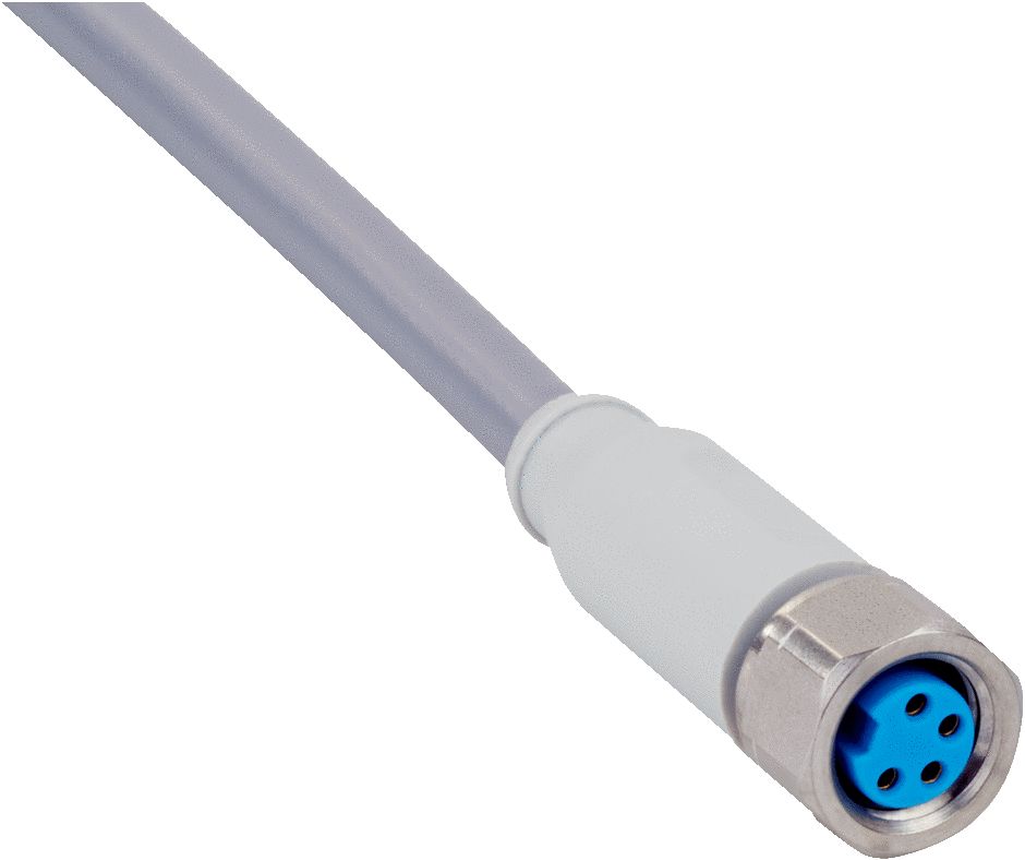 SICK Female 4 way M8 to Unterminated Free End Sensor Actuator Cable, 25 m