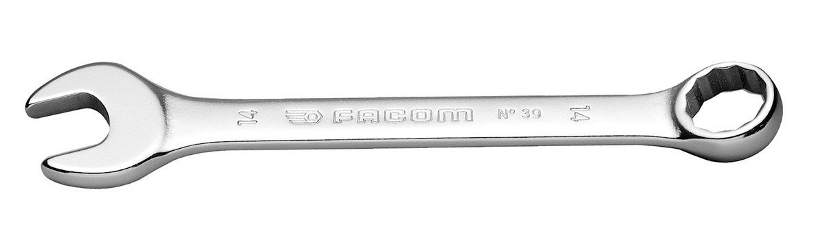 Facom 39 Series Combination Spanner, 4mm, Metric, Double Ended, 77 mm Overall