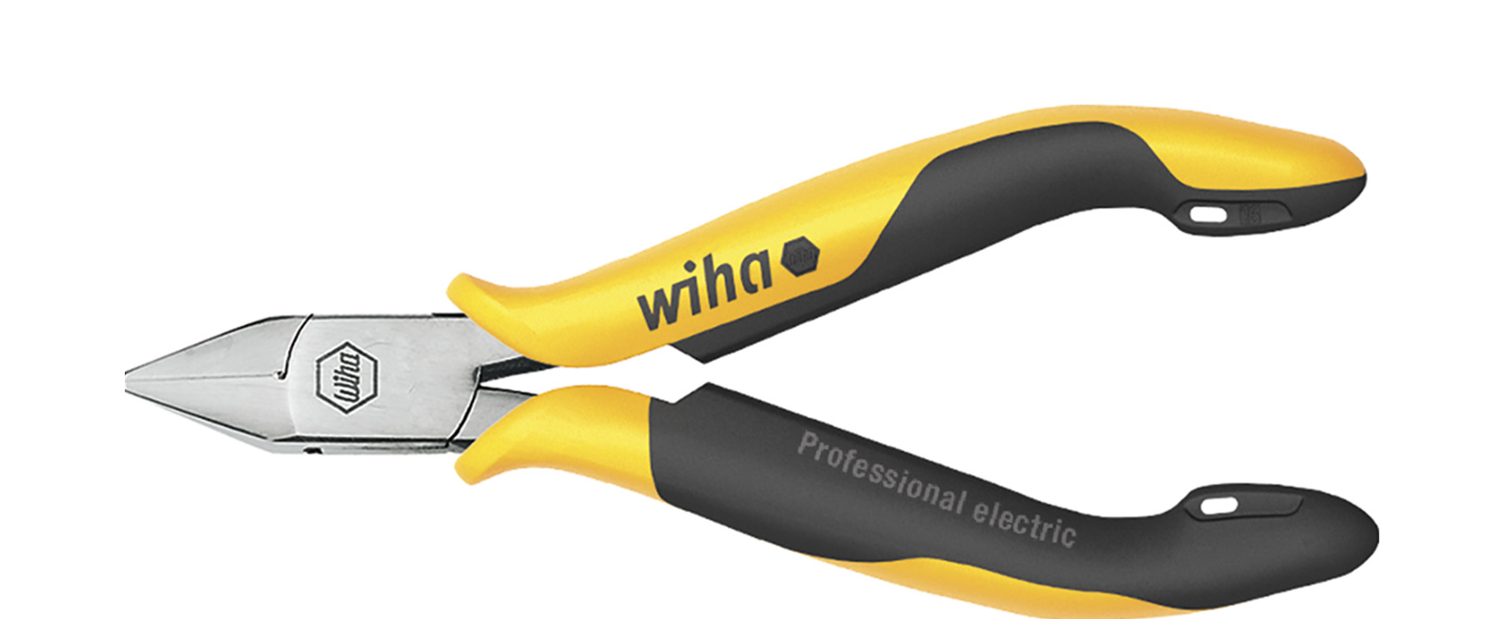 Wiha 26821 Side Cutter, 115 mm Overall, Flat Tip