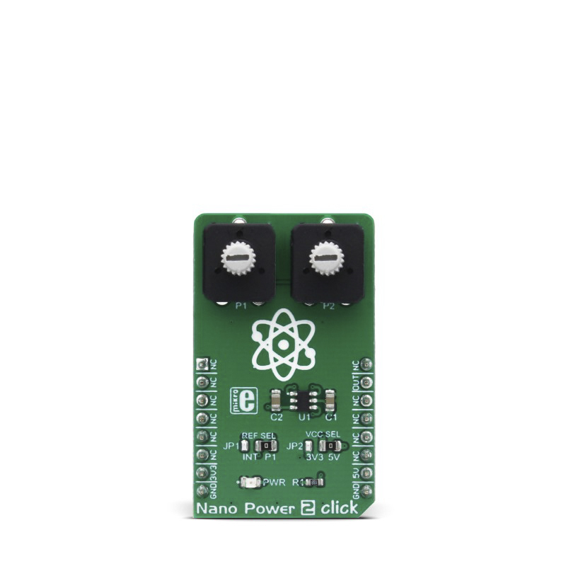 MikroElektronika Nano Power 2 Click Board Battery Charger for MAX40000 for Internal Reference Voltage Pin, Voltage Level