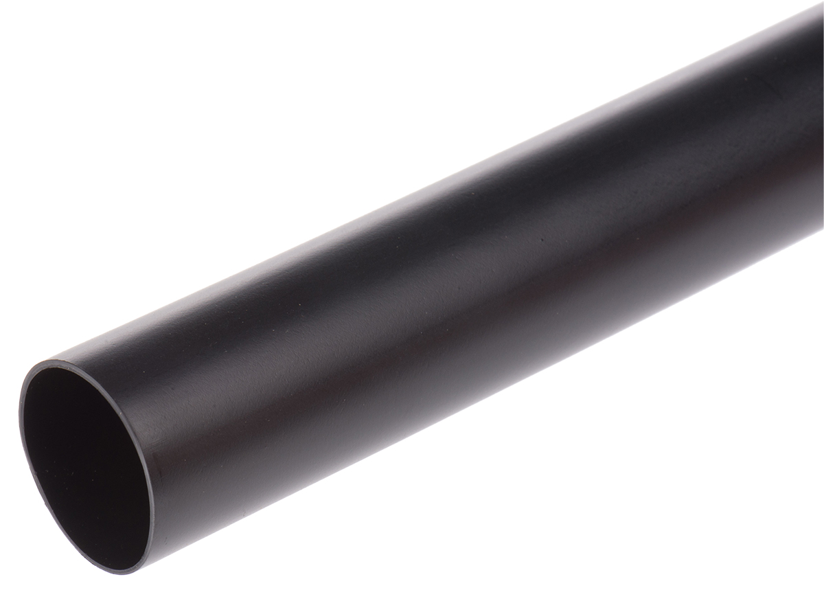 TE Connectivity Heat Shrink Tubing, Black 19.1mm Sleeve Dia. x 300mm Length 3:1 Ratio, SCL Series