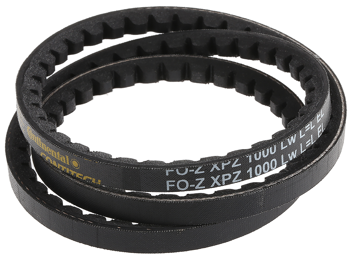 Contitech Drive Belt, belt section XPZ, 1000mm Length