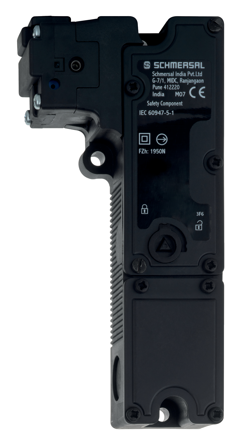 Schmersal AZM190 Series Solenoid Interlock Switch, Power to Lock, 24V dc, NC, NO