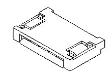 Molex, 51281 0.5mm Pitch 6 Way Right Angle Female FPC Connector, Non-ZIF