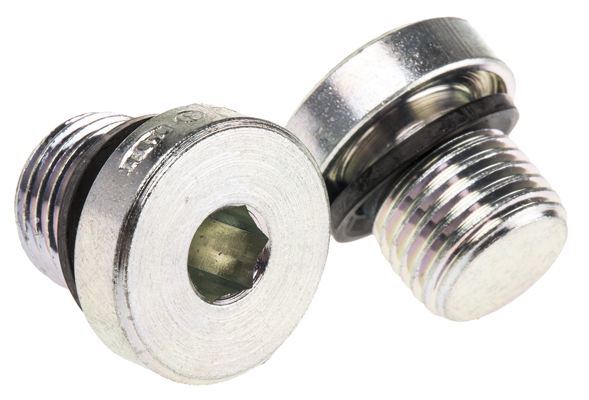 Parker Hydraulic Blanking Plug G 1/4, VSTI1/4EDCF