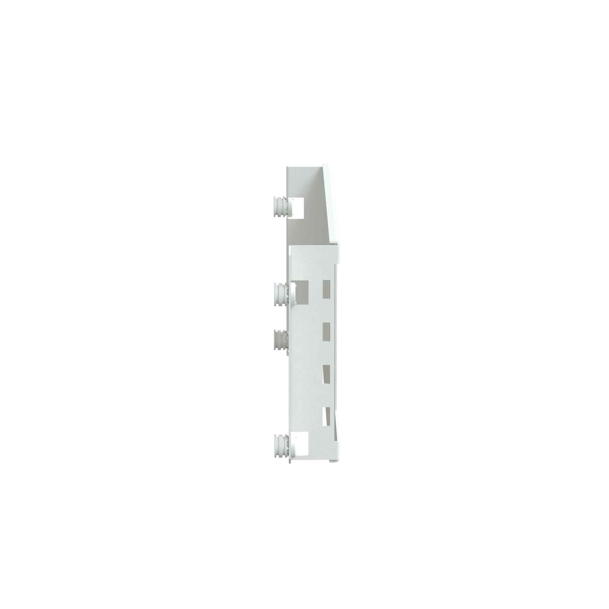 Schneider Electric PrismaSeT Series RAL 9003 Sheet Steel Mounting Plate, 150mm H, 600mm W for Use with ComPact
