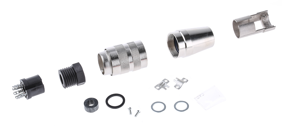 Amphenol Industrial, C 091 D 5 Pole M16 Din Socket, 5A, 100 V ac/dc IP67, Female, Cable Mount
