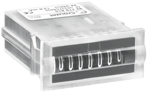 Crouzet CIM15 Counter, 7 Digit Mechanical, 24 V dc