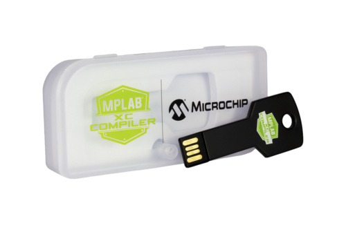 Microchip MPLAB XC8 Compiler PRO Dongle License C Compiler Software for Linux, macOS, Windows