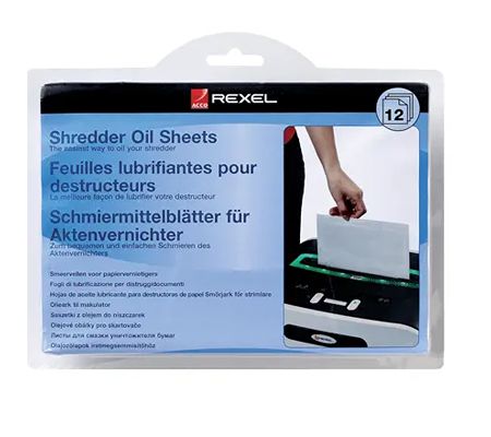 Rexel Paper Shredded Oil Shredders