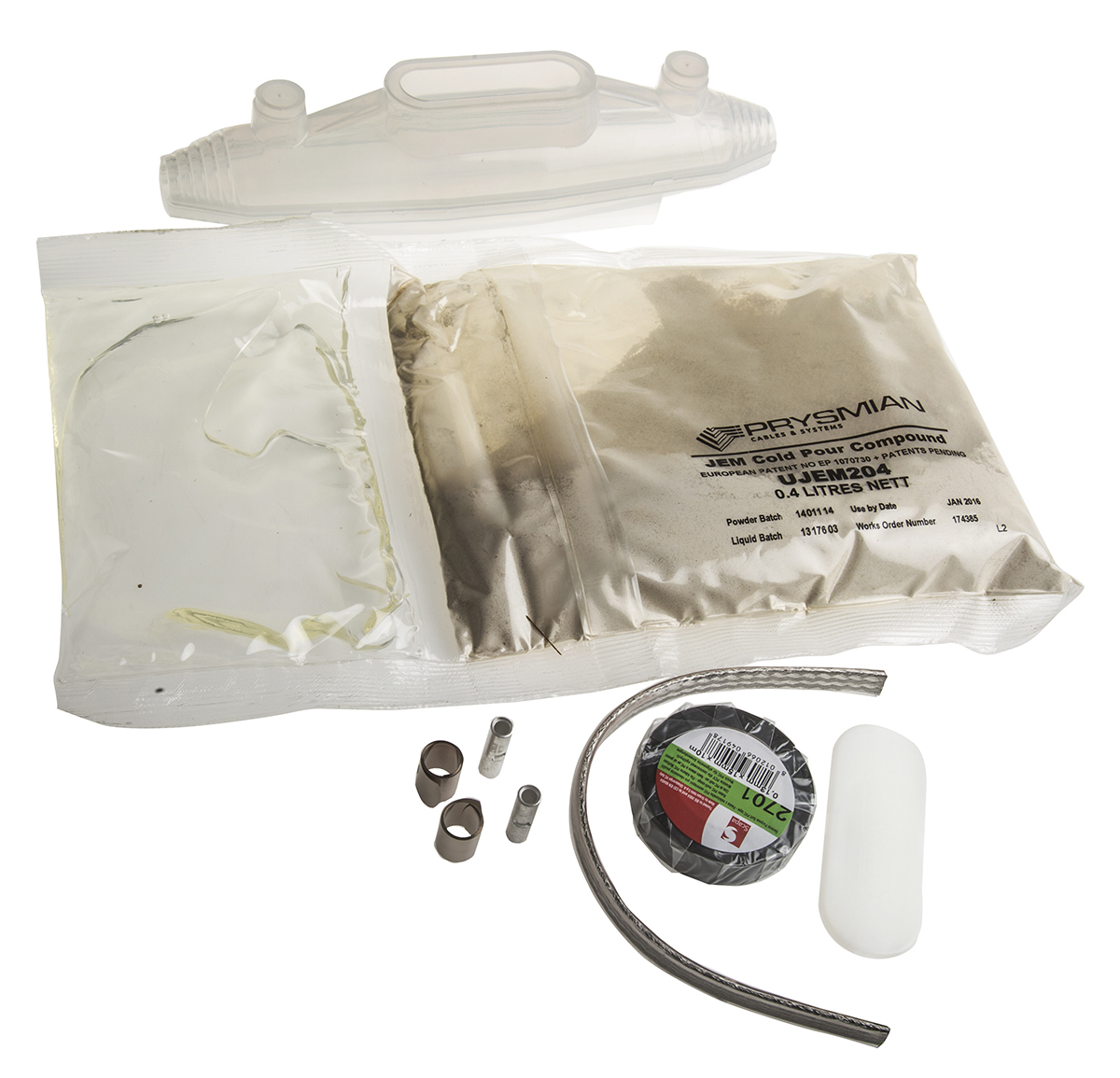 Prysmian Resin Filled Cable Joint Kit, Straight Joint Type , 10mm²