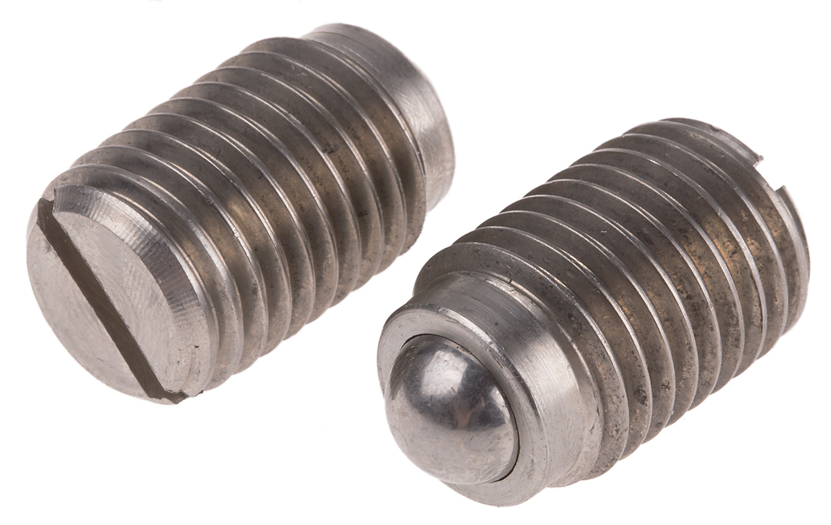 RS PRO M20 Spring Plunger, 34.5mm Long