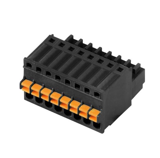 Weidmuller, 2.5mm Pitch, 2 Way, Pluggable Terminal Block, Plug, PCB, 2438860000