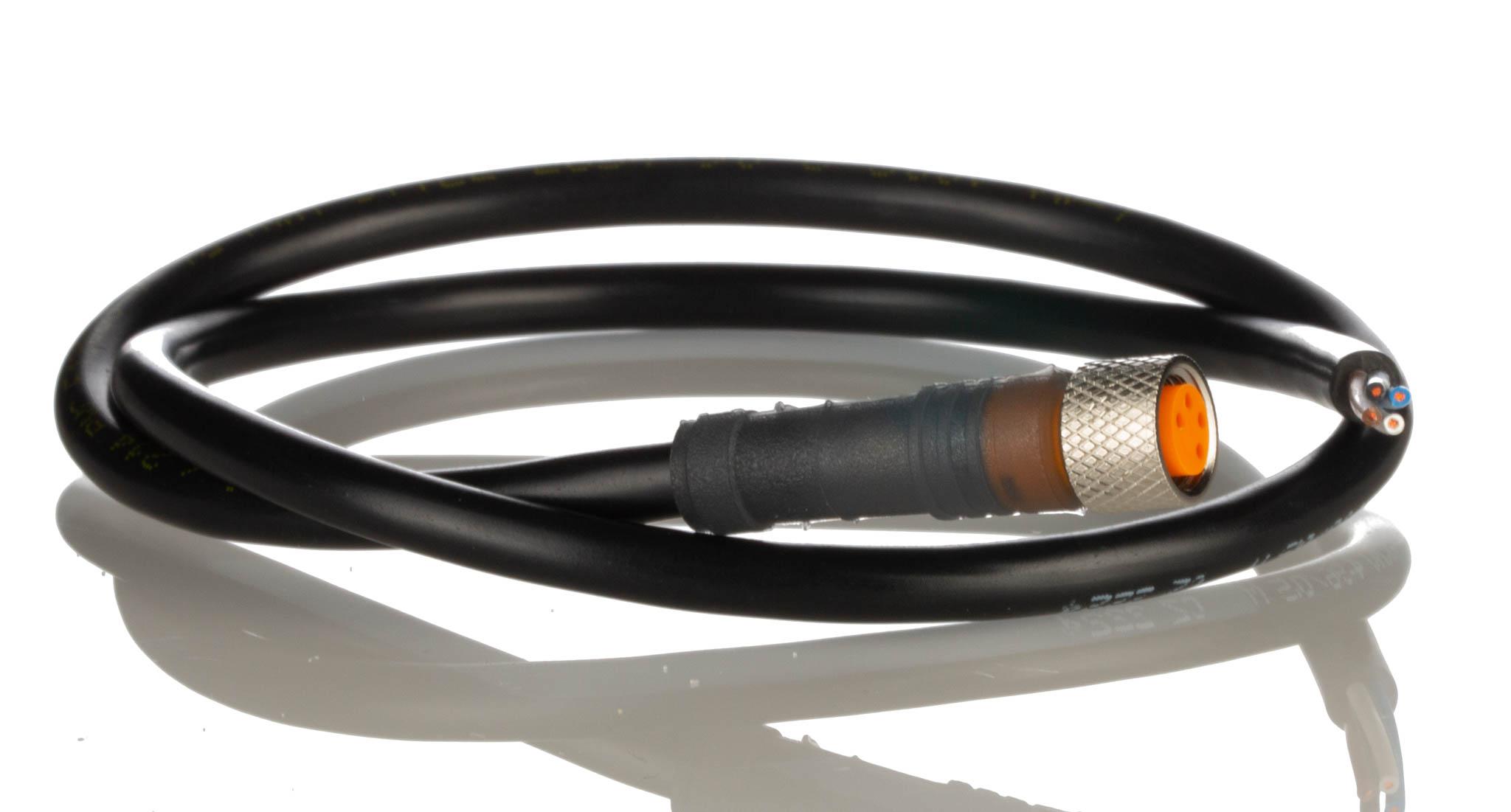 Lumberg Automation Female 4 way M8 to Free End Sensor Actuator Cable