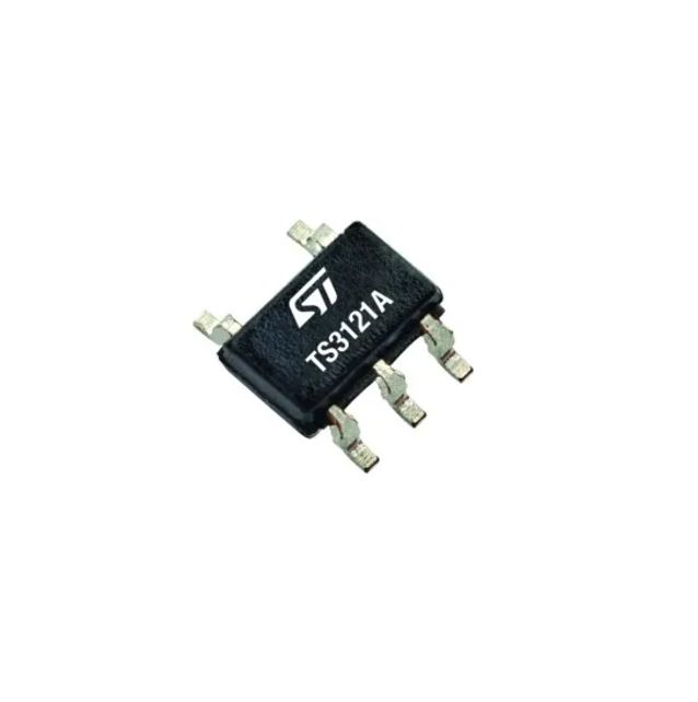 TS3121AIYCT STMicroelectronics, Comparator, Open Drain O/P, 1.7 → 5.5 V 5-Pin SC70-5