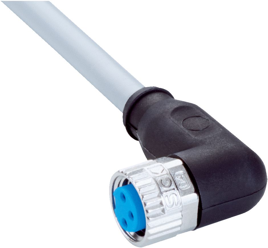 SICK Female 3 way M8 to Free End Sensor Actuator Cable, 2 m