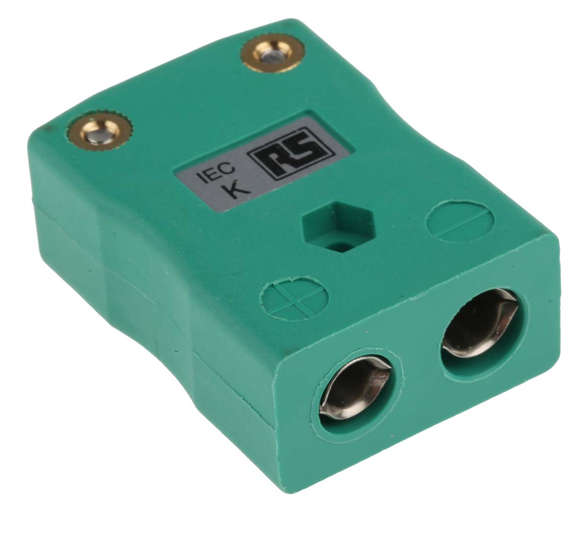 RS PRO Standard Thermocouple Connector for Use with Type K Thermocouple, 6mm Probe, IEC, RoHS Compliant Standard