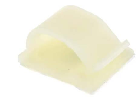 RS PRO Natural Nylon cable clip, 11.1mm Max. Bundle