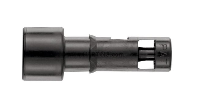 HARTING Han-Modular Female Pneumatic Contact with Shut Off for use with 3 Contact Pneumatic Module